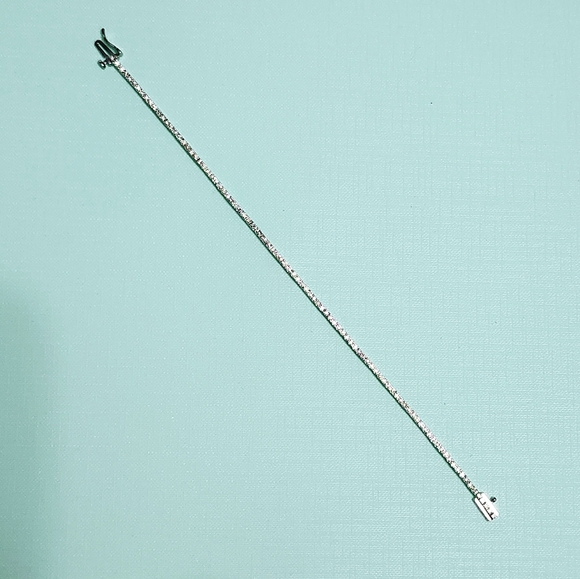 1.00 ct Diamond 10K Gold Bracelet Certificate - Picture 12 of 17